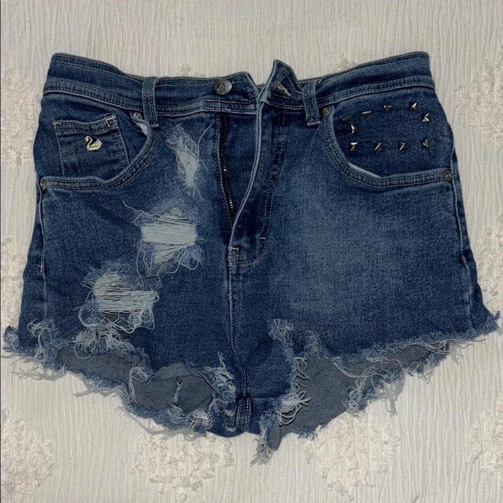 Gloria Vanderbilt Blue Denim Shorts